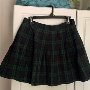 Thrifted Plaid Schoolgirl Skirt